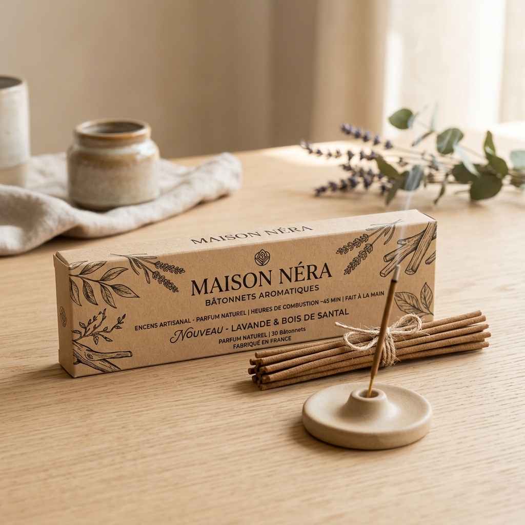 Maison Néra coffret de bâtonnets aromatiques anti-nuisibles